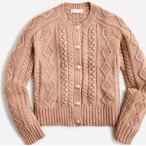 J Crew Cable Knit Sweater